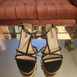 Michael Kors Black Women's Sandals